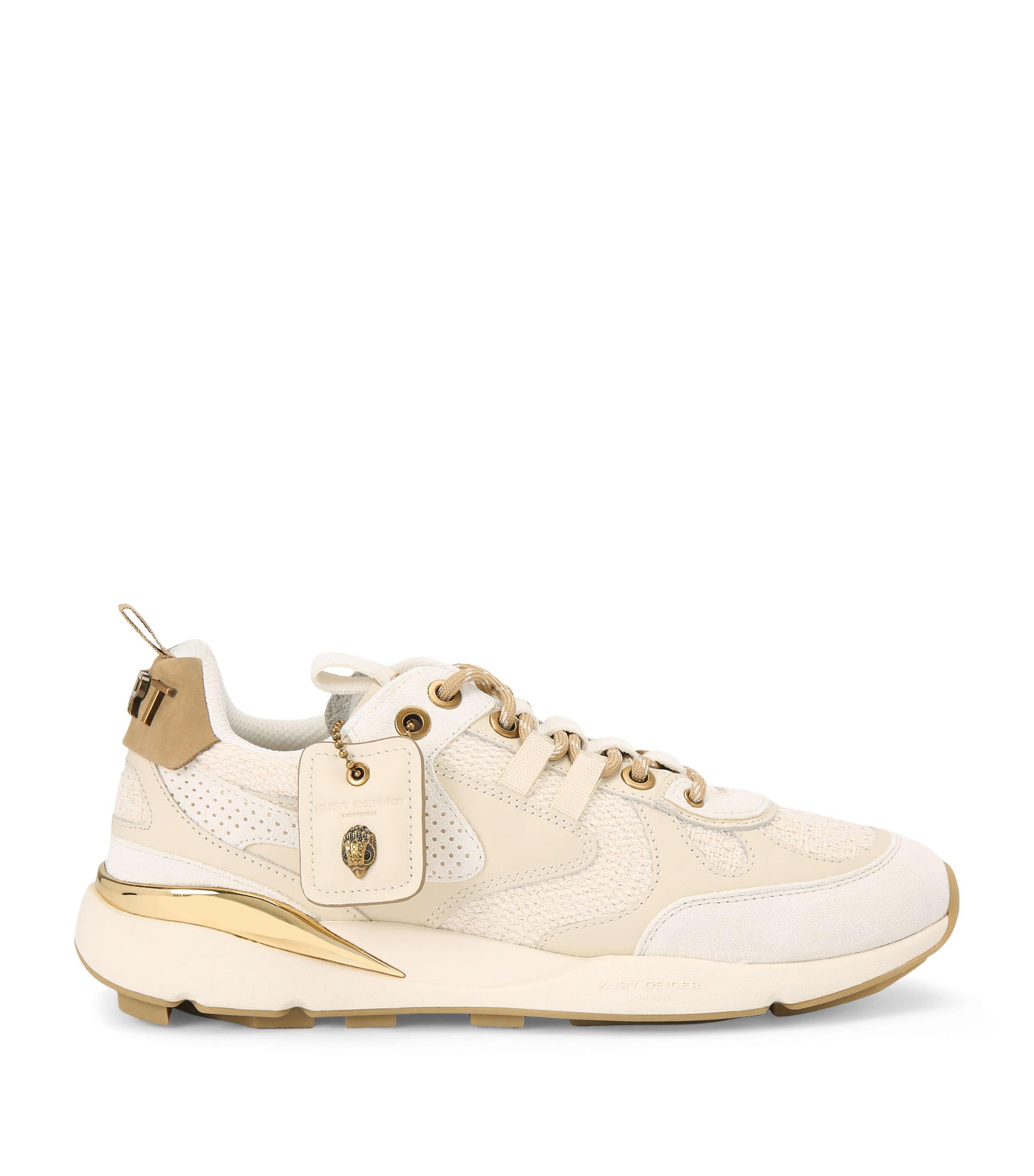 Kurt Geiger London Suede-Trim Runner Low-Top Sneakers by KURT GEIGER