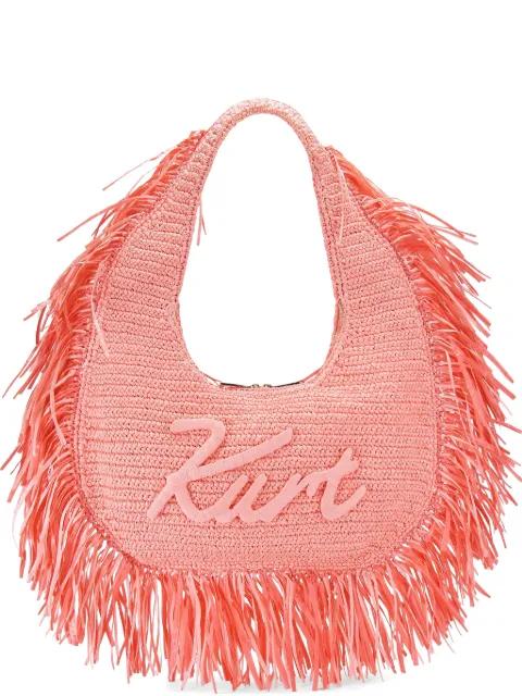 Large Kurt Hobo Fringe tote bag by KURT GEIGER