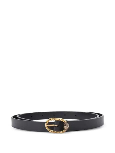 Mayfair 18 crystal-embellished leather belt by KURT GEIGER