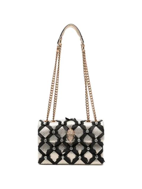 Medium Kensington embellished shoulder bag by KURT GEIGER