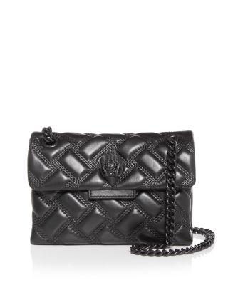 Mini Kensington Drench Leather Crossbody by KURT GEIGER