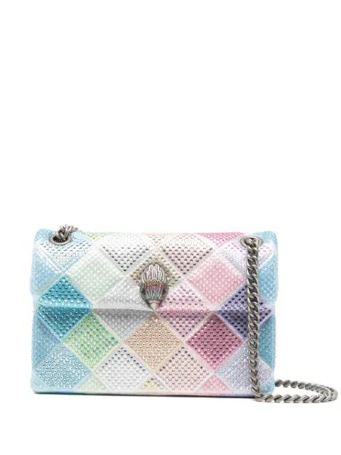 Mini Kensington diamanté embellished shoulder bag by KURT GEIGER