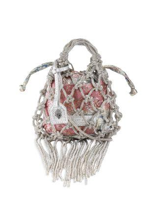 Mini Macram&eacute; Crystal Bag by KURT GEIGER