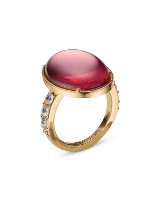 Oval Cabochon Cocktail Ring by KURT GEIGER