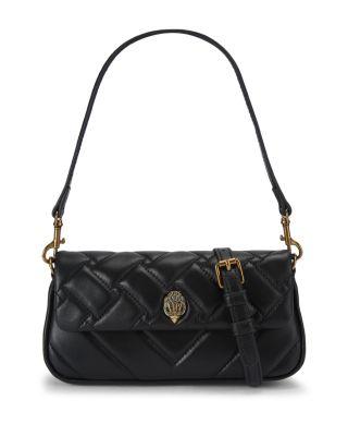 Pickle Quilted Leather Shoulder Bag by KURT GEIGER