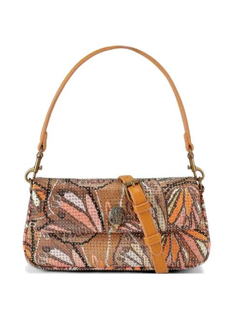 Pickle butterfly-print shoulder bag by KURT GEIGER