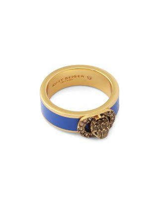 Signature Chelsea Eagle Band Ring by KURT GEIGER