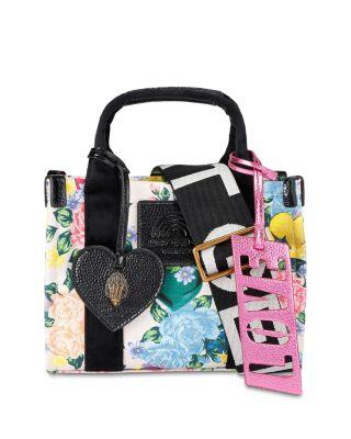 Southbank Mini Floral Cotton Tote Bag by KURT GEIGER