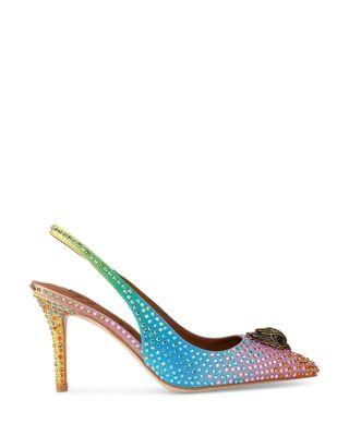 Women's Belgravia 85 Embellished Slingback Pumps by KURT GEIGER