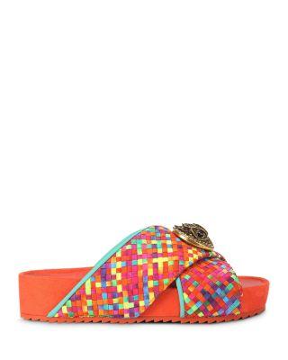 Women's Chelsea Crossover Strap Slide Sandals by KURT GEIGER