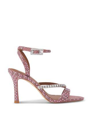 Women's Crystal 90 Strappy Sandals by KURT GEIGER