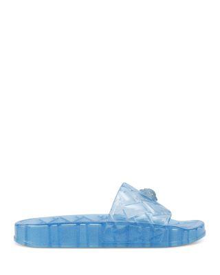 Women's Meena Eagle Jelly Slide Sandals by KURT GEIGER