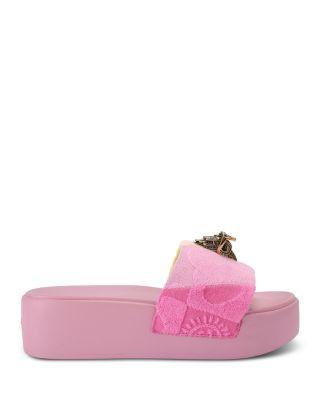 Women's Meena Eagle Platform Slide Sandals by KURT GEIGER