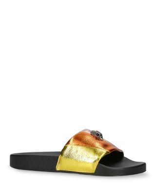 Women's Meena Eagle Slide Sandals by KURT GEIGER