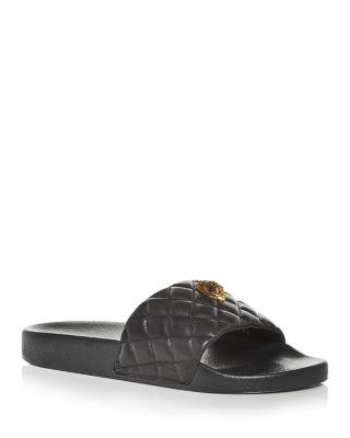 Women's Meena Eagle Slide Sandals by KURT GEIGER