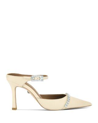 Women's Strass Pointed Toe Mules by KURT GEIGER