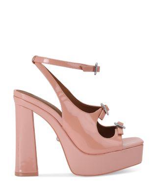 Women's Three Buckle Platform Sandals by KURT GEIGER