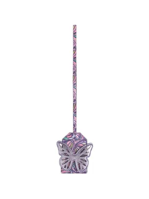 butterfly-patch lanyard by KURT GEIGER