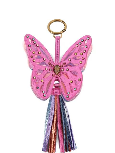 butterfly tassel bag charm by KURT GEIGER