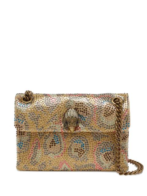 crystal-embellished chain shoulder bag by KURT GEIGER
