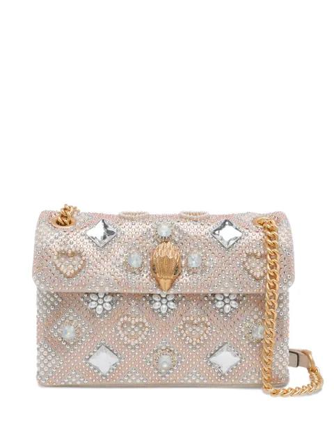 crystal-embellishment shoulder bag by KURT GEIGER