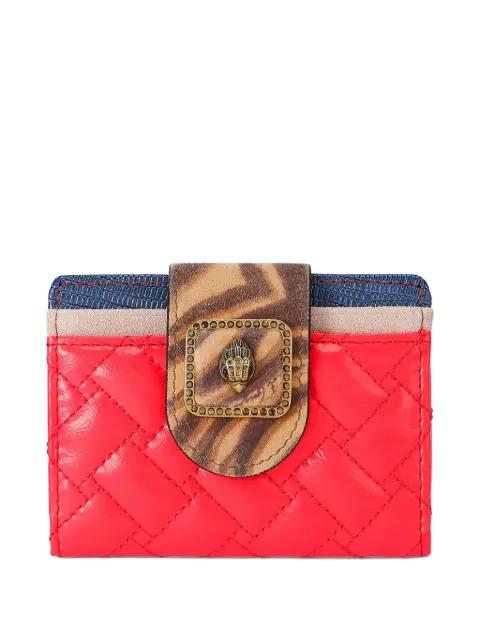 eagle-head quilted wallet by KURT GEIGER