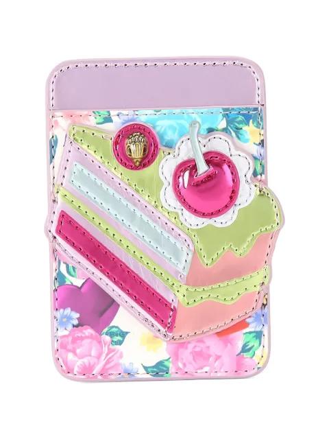 floral-pattern card holder by KURT GEIGER