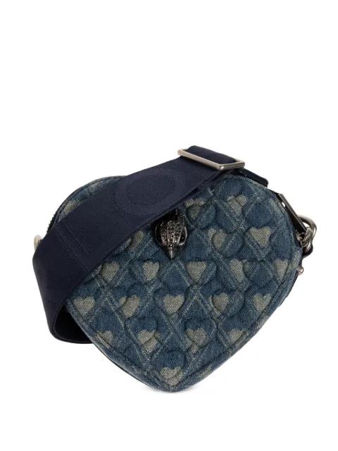 heart shape cross body bag by KURT GEIGER