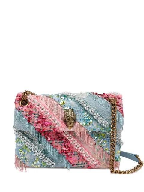 medium Kensington Fringes cross body bag by KURT GEIGER