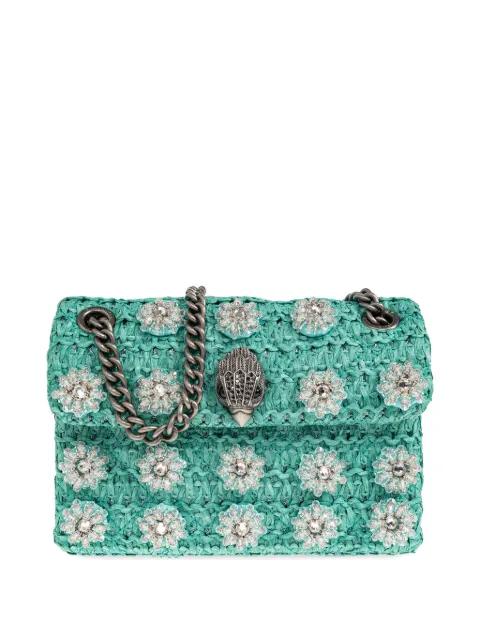 mini Kensington crystal-embellished cross body bag by KURT GEIGER