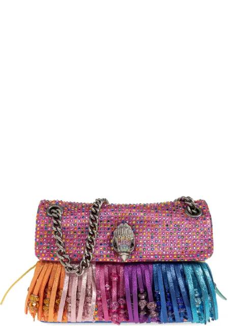 mini Kensington fringed shoulder bag by KURT GEIGER