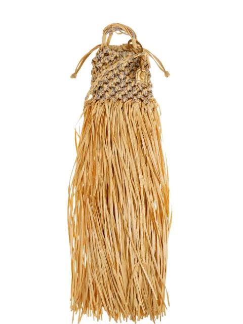 mini Macrame crystal bag by KURT GEIGER