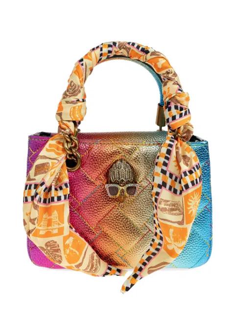 mini Square Kensington quilted leather tote bag by KURT GEIGER
