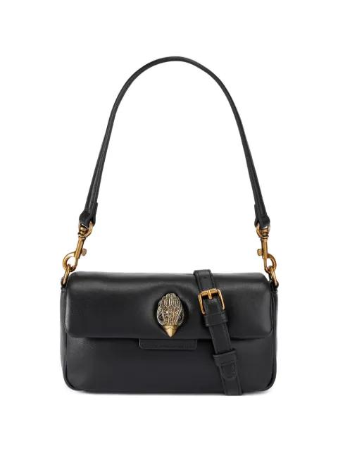mini crystal eagle leather clutch bag by KURT GEIGER