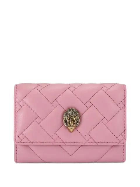 quilted leather card holder by KURT GEIGER
