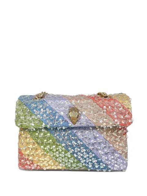 sequin-embellished shoulder bag by KURT GEIGER