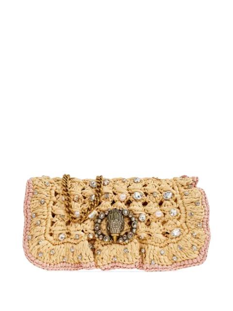 small Chelsea ruffled  shoulder bag by KURT GEIGER