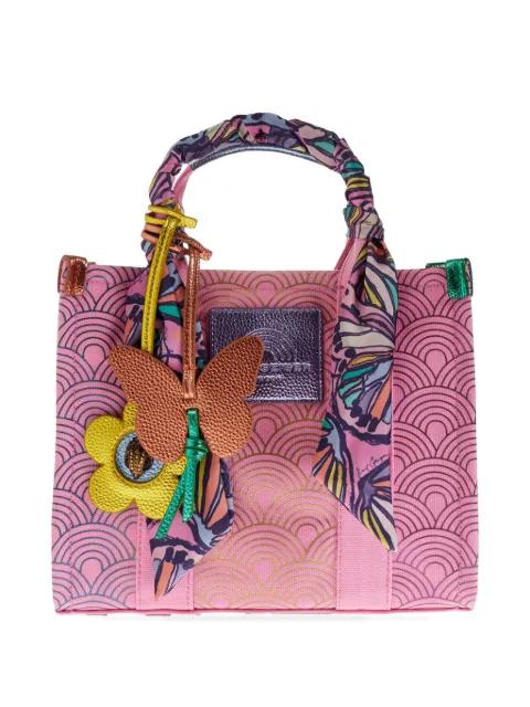 small Southbank geometric-print tote bag by KURT GEIGER