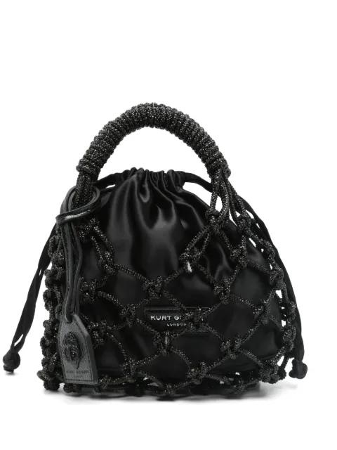 small macramé tote bag by KURT GEIGER