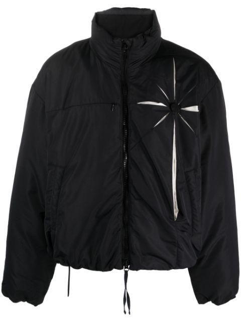 Origami padded bomber jacket by KUSIKOHC