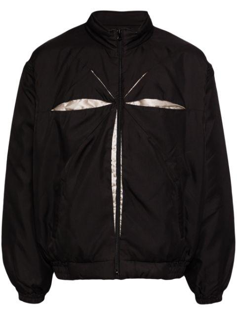 Origami zip-up jacket by KUSIKOHC