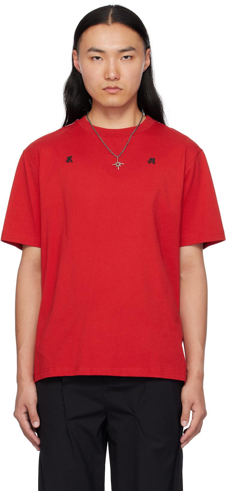 Red 'Right To Fail' T-shirt by KUSIKOHC