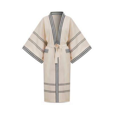 Peshtemal Kimono with Kutnu Trim by KUTNIA