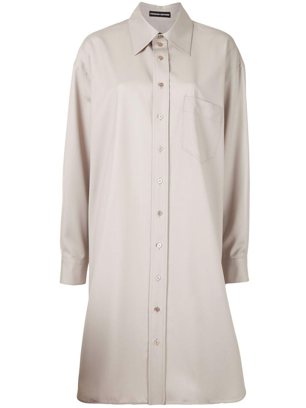 oversized shirt dress by KWAIDAN EDITIONS