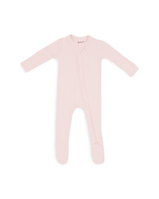 Unisex Zip Up Ribbed Footie - Baby by KYTE BABY