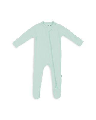 Unisex Zip Up Ribbed Footie - Baby by KYTE BABY
