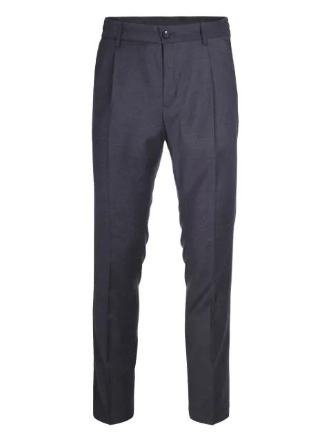 buttoned wool-blend pants by L.B.M. 1911