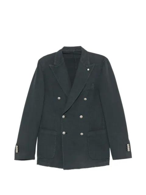 double-breasted peaked-lapels blazer by L.B.M. 1911