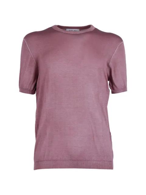fine-knit short-sleeve T-shirt by L.B.M. 1911