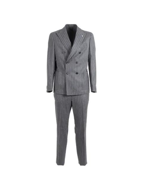 pinstripe double-breasted suit by L.B.M. 1911